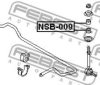 HYUNDAI 5481736010 Tie Bar Bush